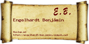 Engelhardt Benjámin névjegykártya